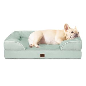EHEYCIGA Camas ortopédicas para perros extra grandes, cama impermeable de espuma viscoelástica XL