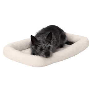 Furhaven Cama para perros medianos/pequeños y gatos de interior, 100% lavable, tamaño para adaptarse