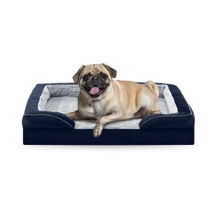FURTIME Cama ortopédica para perros grandes, cama lavable XL para perros de tamaño grande, cómoda