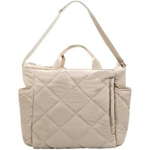 Fozehlad Bolsa acolchada para mujer, bolsa acolchada para mujer, bolso de hombro para moda