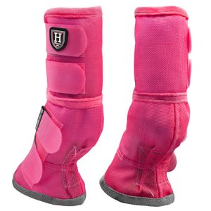 Harrison Howard Botas para moscas de caballo, ajuste contorneado, protectores de piernas, botas de