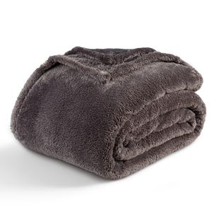 Berkshire Blanket Manta clásica de felpa extra-Fluffy™, manta de cama tamaño Queen, suave y mullida