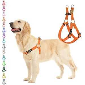 PUPTECK arnés para perro para no jalar, reflejante, ajustable, básico, de nailon, chaleco para