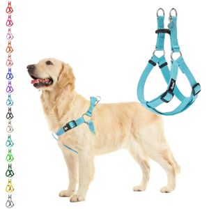 PUPTECK arnés para perro para no jalar, reflejante, ajustable, básico, de nailon, chaleco para