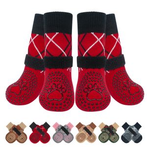BEAUTYZOO Calcetines para perros para evitar lamer patas para suelos de madera dura,