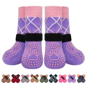 BEAUTYZOO Calcetines para perros para evitar lamer patas para suelos de madera dura,