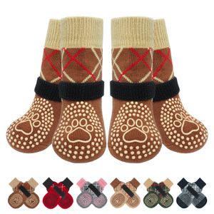 BEAUTYZOO Calcetines para perros para evitar lamer patas para suelos de madera dura,