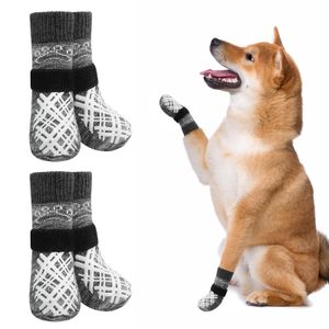BEAUTYZOO Calcetines para perros para evitar lamer patas, zapatos de perro para pavimento caliente,