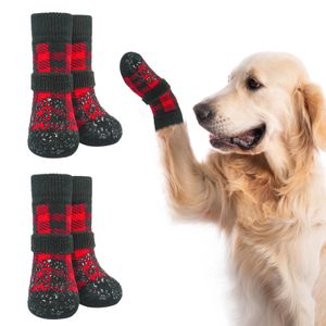 BEAUTYZOO Calcetines para perros para evitar lamer patas, zapatos de perro para pavimento caliente,