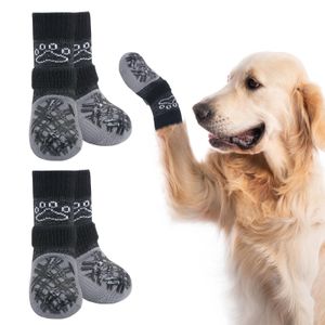 BEAUTYZOO Calcetines para perros para evitar lamer patas, zapatos de perro para pavimento caliente,