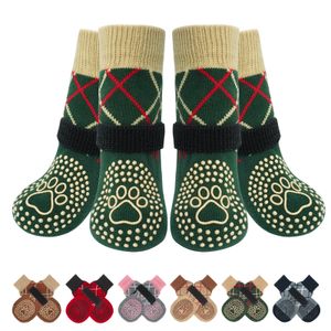 BEAUTYZOO Calcetines para perros para evitar lamer patas para suelos de madera dura,