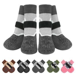 BEAUTYZOO Calcetines para perros para evitar lamer patas para suelos de madera dura,