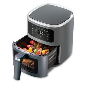 SUR LA TABLE KITCHEN ESSENTIALS Freidora de aire compacta 4 en 1 de 5 cuartos de galón