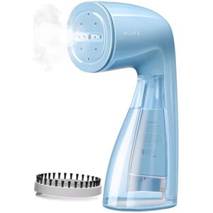 HiLIFE Vaporizador para ropa, vaporizador de ropa de 1100 W, eliminación rápida de arrugas con
