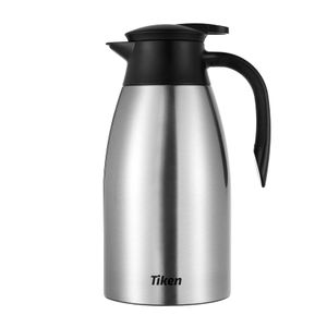 Tiken Jarra térmica de café de 34 onzas, jarras de café al vacío aisladas de acero inoxidable para