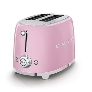 SMEG Tostadora retro de 2 rebanadas (azul pastel)