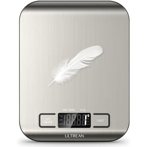 Ultrean Báscula digital para alimentos, báscula de cocina de alta precisión, medidas en gramos y
