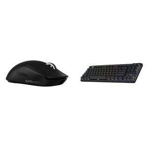 Logitech G PRO X SUPERLIGHT 2 LIGHTSPEED - Mouse inalámbrico para juegos, sondeo 4K, ligero,