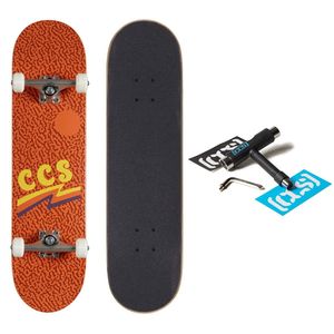 [CCS] Patineta completa – Madera de arce – Grado profesional – Totalmente montada con herramienta de