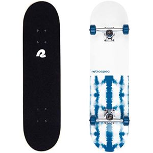 Retrospec Alameda Skateboard Complete | Cubierta de madera de arce canadiense con camiones de