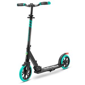 SereneLife Patineta plegable – Patineta de pie para adolescentes y adultos con agarre de goma en la