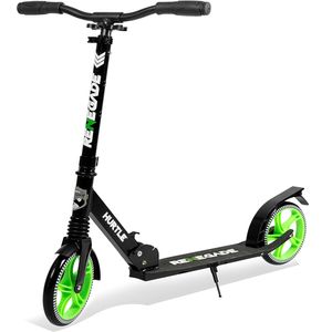 Monopatín para adolescentes - Monopatín de 2 ruedas con manubrio en T ajustable - Monopatín de