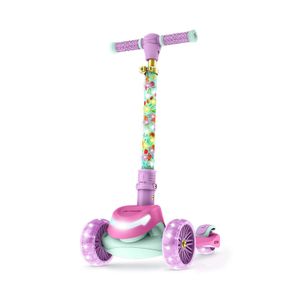 Jetson Disney Kids Kick Scooter, LED Lights on Stem &amp; Light-Up Wheels, Lightweight Frame,