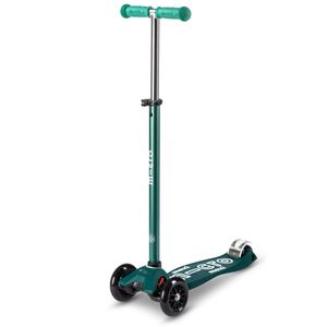 Micro Kickboard - Maxi Deluxe Eco Scooter Micro de 3 ruedas, inclinado a la dirección, diseño suizo,