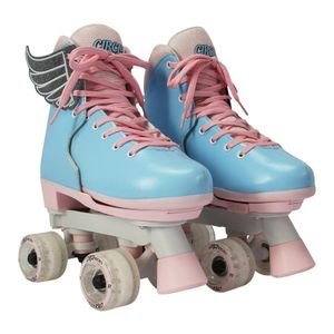 Circle Society - Patines clásicos para niños (ajustables, para interiores y exteriores)