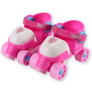Grow-with-Me Easy Training - Patines en línea ajustables de 4 ruedas estilo cuádruple para niños,