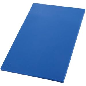 Winco CBWT-1218 Tabla de cortar, 12 x 18 x 1/2 pulgadas, color blanco