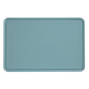 KitchenAid Tabla de cortar clásica de plástico con zanja perimetral y bordes antideslizantes, apta