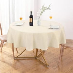 AUSSPVOCT Mantel rectangular de lino texturizado de 52 x 70 pulgadas, impermeable, a prueba de