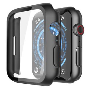 Misxi - Juego de 2 fundas rígidas de policarbonato con protector de pantalla de vidrio templado para