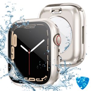 Tensea - Funda protectora de pantalla impermeable para Apple Watch (2 en 1) para Apple Watch Serie