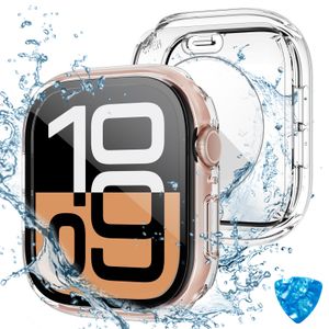 Tensea - Funda protectora de pantalla impermeable para Apple Watch (2 en 1) para Apple Watch Serie