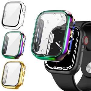 Tensea Paquete de 3 fundas protectoras de pantalla para Apple Watch Series 9, 8, 7, de 1.772