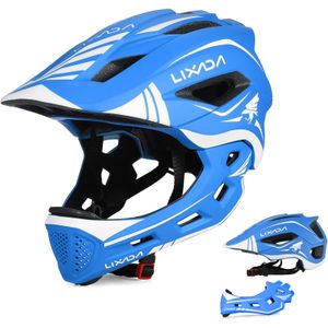Lixada Casco de ciclismo para niños, casco de ciclismo desmontable ajustable para niños, bicicleta,