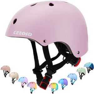 Casco de bicicleta para niños, cascos de patineta para niños de 2 a 3 a 5 a 8 a 14 años, ajustable,