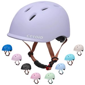 Casco de bicicleta para niños de 3-5-8-10-16 años, para niños y niñas, casco de ciclismo para
