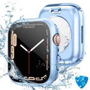 Tensea - Funda protectora de pantalla impermeable para Apple Watch (2 en 1) para Apple Watch Serie