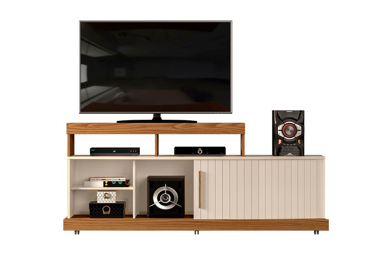 Rack TV DJ Moveis Scala 1,60 Mts 23141-196 Blanco Roble_0002_SCALA - FONDO INFINITO