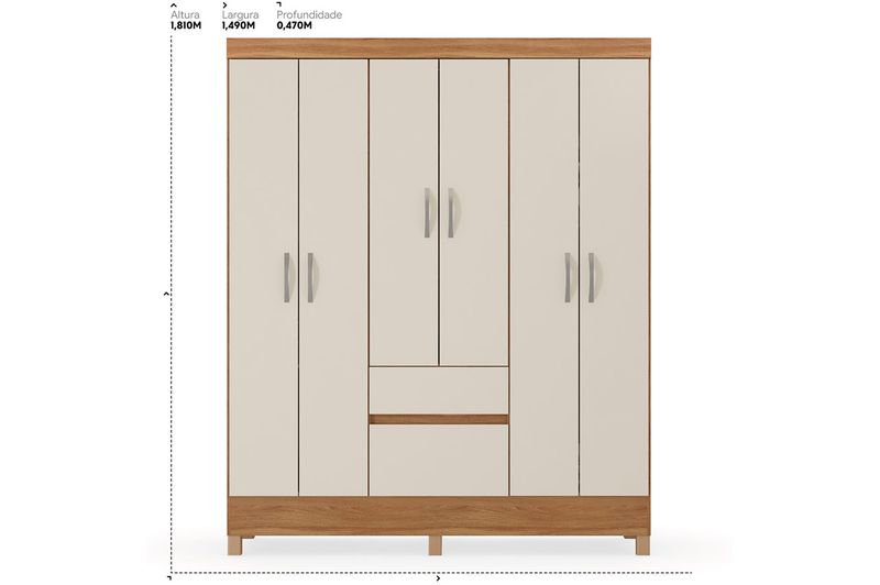 Placard-Demobile-Flash-62920-140-6-Prta-2-Caj-Blanco-Almendra_0006_DIMENSIONES--1-