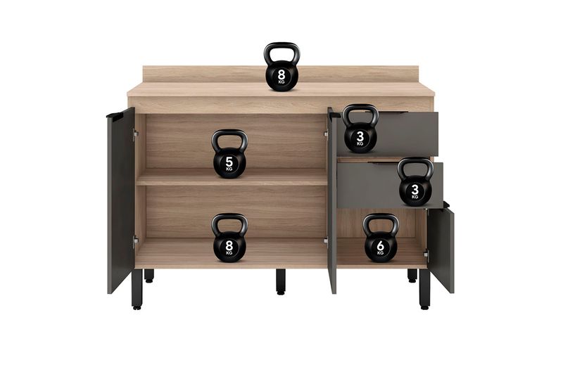 Bajo Mesada con Tapa Demobile 93241-163 120x84 cm Avena Grafito_0003_PESO MAXIMO SOPORTADO -3-
