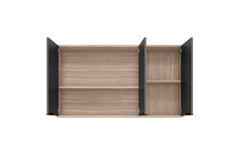 Alacena Demobile Firenze 3 Ptas 94331-163 120x67 cm Avena Grafito_0005_ABIERTO -7-