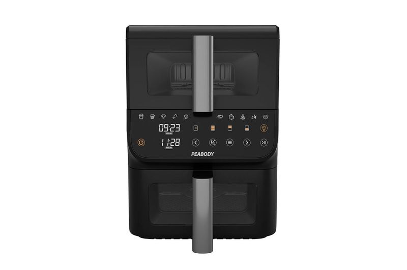 Freidora de Aire Peabody Doble Canasta 10Lt PE-AFDL103N_0000_c6faf00a-1419-4da9-b6be-11e43d100b08