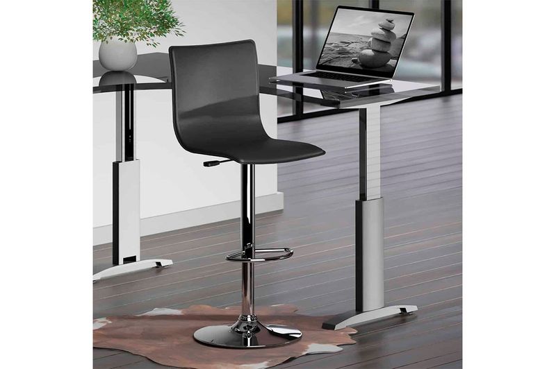 Banqueta Premium Home Respaldo Alto 151 Negro