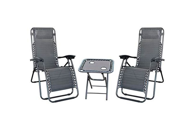 Set Reposera Gravedad Cero + Mesa Premium Home Negro_0000_Juego-de-camping