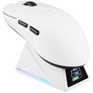 Ratón inalámbrico APEX AJ159, mouse ligero para juegos, con diseño de carga magnética y pantalla de