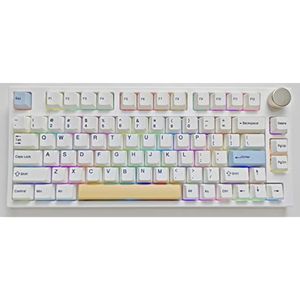 NJ80-AP Teclado mecánico inalámbrico con perilla Bluetooth 5.0/2.4G/conexión con cable 75% Teclado